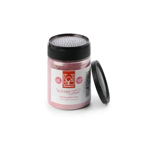 Mepa Alimentari - 0110 POLVERE GLITTER TOUCH ROSA PZ 30GR