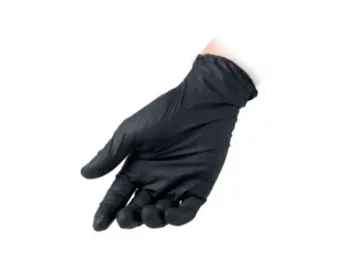 Mepa Alimentari - LA CARTOPLAST GUANTI NITRILE NERO MIS.L