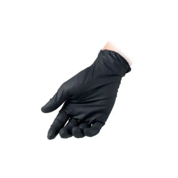 Mepa Alimentari - LA CARTOPLAST GUANTI NITRILE NERO MIS.M