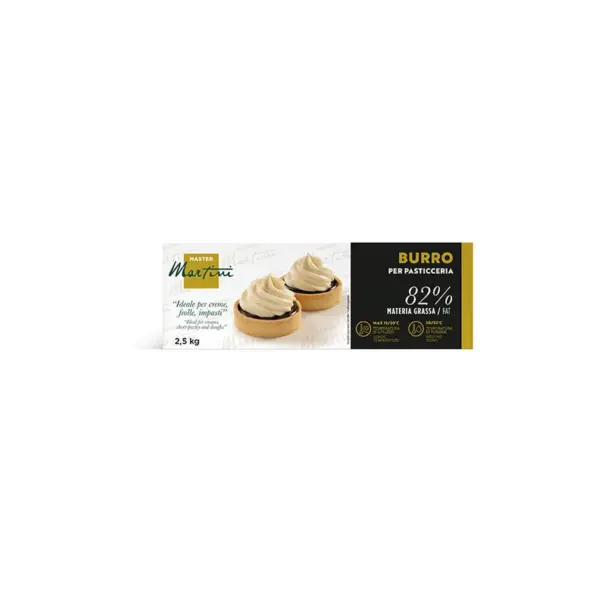 Mepa Alimentari - MASTER MARTINI MARTINI BURRO PER PASTICCERIA 82%