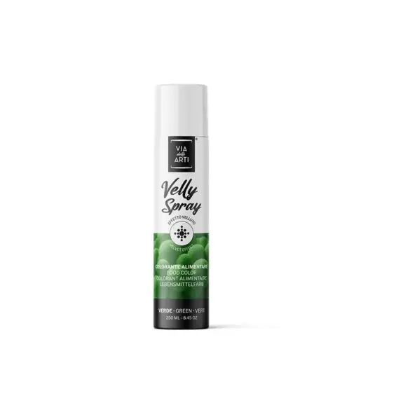 Mepa Alimentari - VIA DELLE ARTI COLORANTE SPRAY VELLY VERDE FANGO