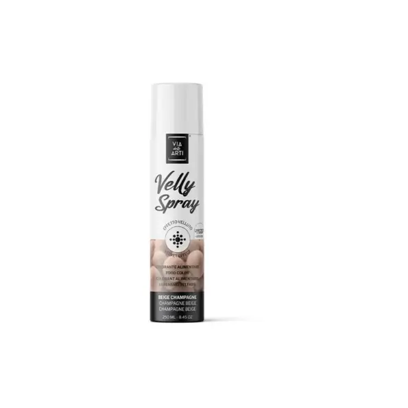 Mepa Alimentari - VIA DELLE ARTI COLORANTE SPRAY VELLY BEIGE CHAMPAGNE