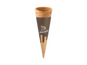Mepa Alimentari - CONO CLASSICO ARROTOLATO C/SOTTOCONO H.175 Ø45 LISCIO ITALCIALDE
