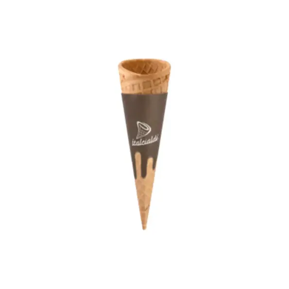 Mepa Alimentari - CONO CLASSICO ARROTOLATO C/SOTTOCONO H.150 Ø39 LISCIO ITALCIALDE