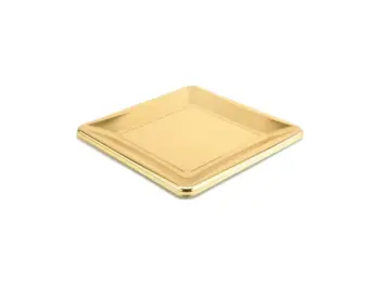 Mepa Alimentari - PIATTINO QUADRATO ORO MARTY PACK