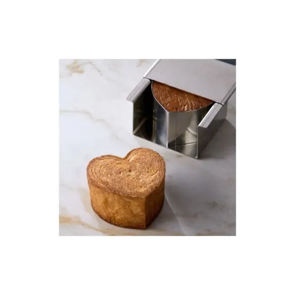 Mepa Alimentari - PAVONI STAMPO INOX CROISSANT CUORE 80X70 H5 PAVONI