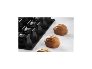 Mepa Alimentari - STAMPO IN SILICONE 15 IMP ''NOCE'' VOL PAVONI
