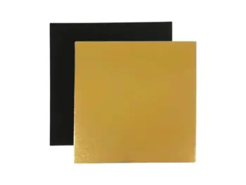 Mepa Alimentari - PIATTI QUADRATI ORO/NERO 7X7 SALVI