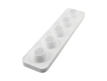 Mepa Alimentari - STAMPO IN SILICONE 5 IMP ''PERA&FICO'' VOL SILIKOMART