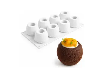 Mepa Alimentari - STAMPO IN SILICONE 8 IMP 'SECRET-COCCO'' VOL SILIKOMART