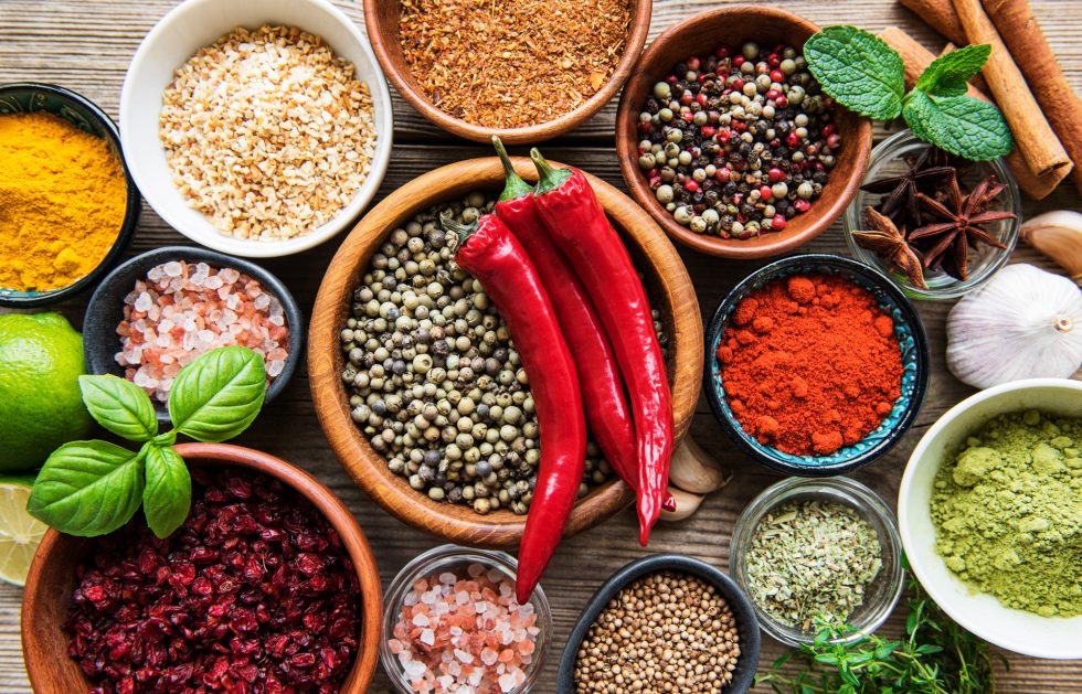 Various spices